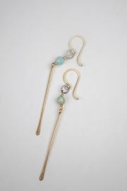 Elaine Earrings with Turquoise