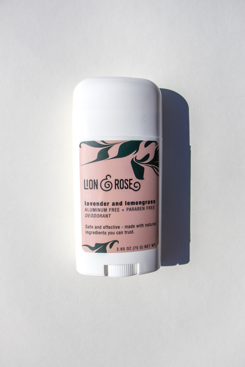 Lavender & Lemongrass Natural Deodorant