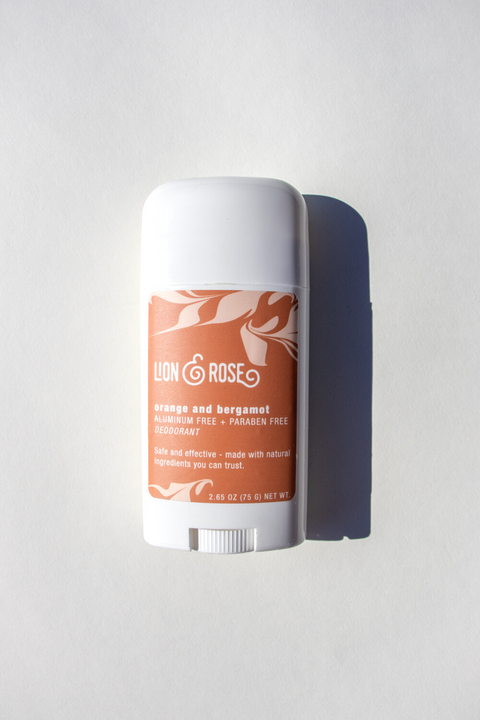 Orange & Bergamot Natural Deodorant