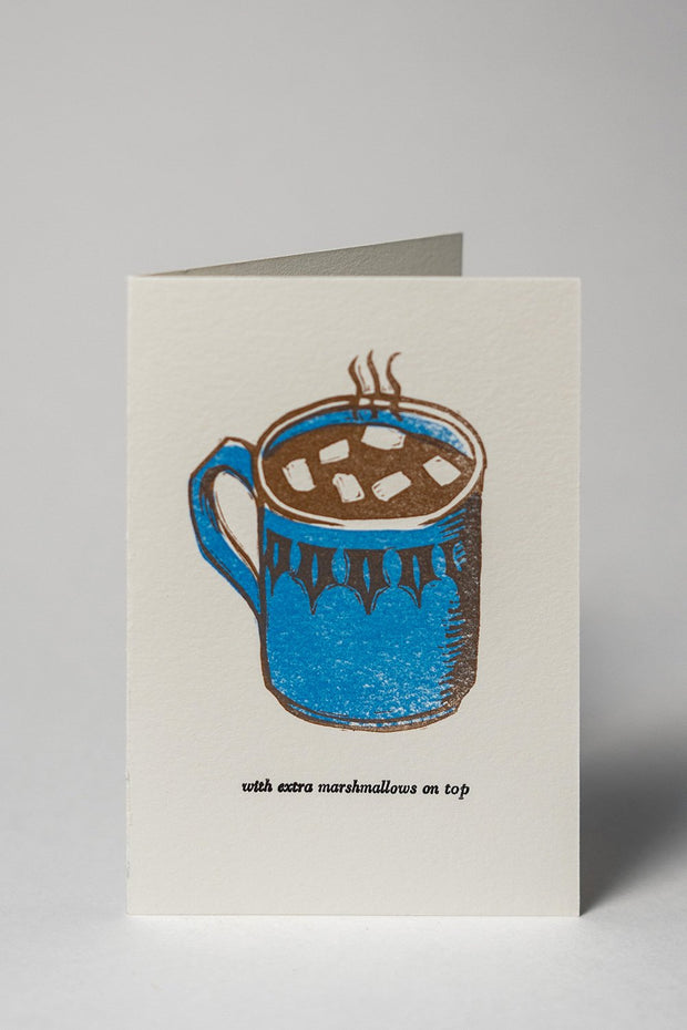 Loaded Hips Press Mixed Holiday Card Set Hot Chocolate