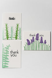 Loaded Hips Press Thank You Card Set 3 Card