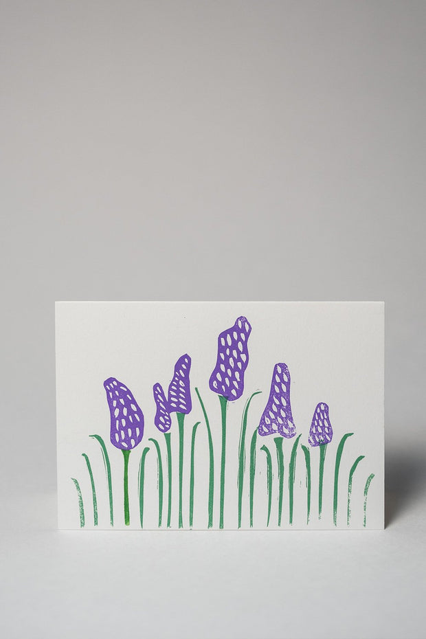 Loaded Hips Press Plant Love Lavender Card